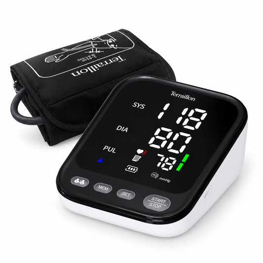 Blodtrycksmätare överarm Terraillon TB251 med digital display och manschett