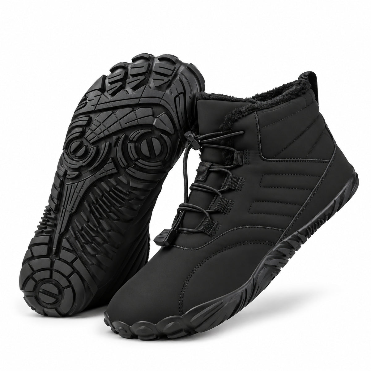 Gevoerde barefoot-schoenen voor herfst en winter