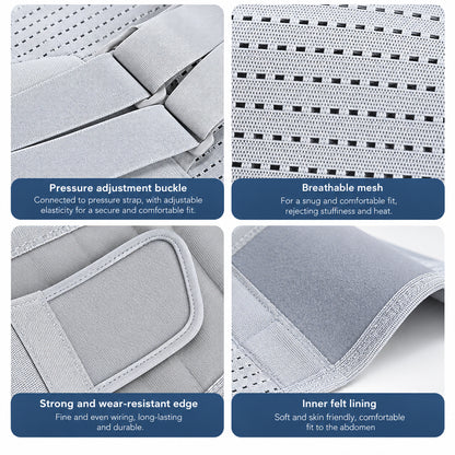Rugbrace met baleinen en verstelbare compressie