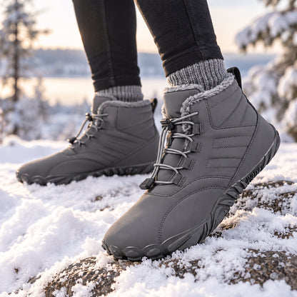 Gevoerde barefoot-schoenen voor herfst en winter