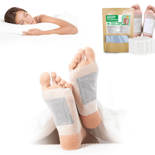 Patchs détox pour les pieds aux ingrédients naturels (lot de 30)