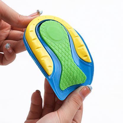 Coussinet de talon en gel avec zones amortissantes qui soulagent le talon et apportent plus de confort en cas d'épine calcanéenne et de douleur au talon.