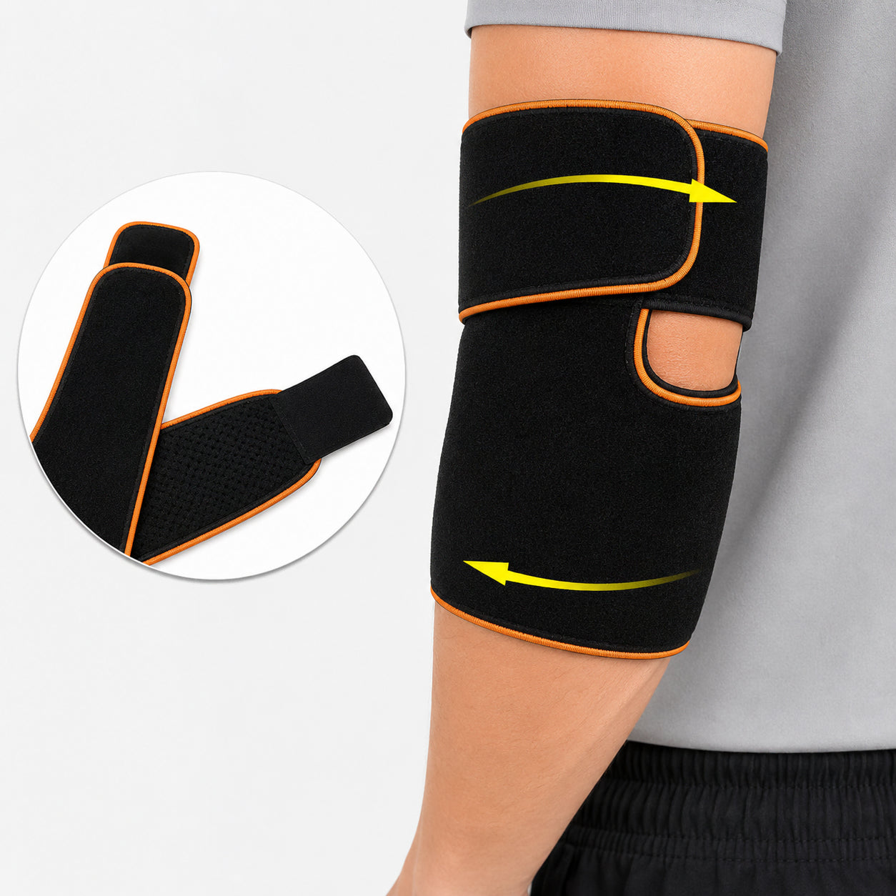 Coudière stabilisatrice avec compression réglable.