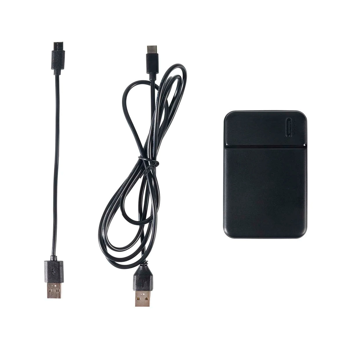 Powerbank och laddningskablar till Tristar BW-4799 värmekudde